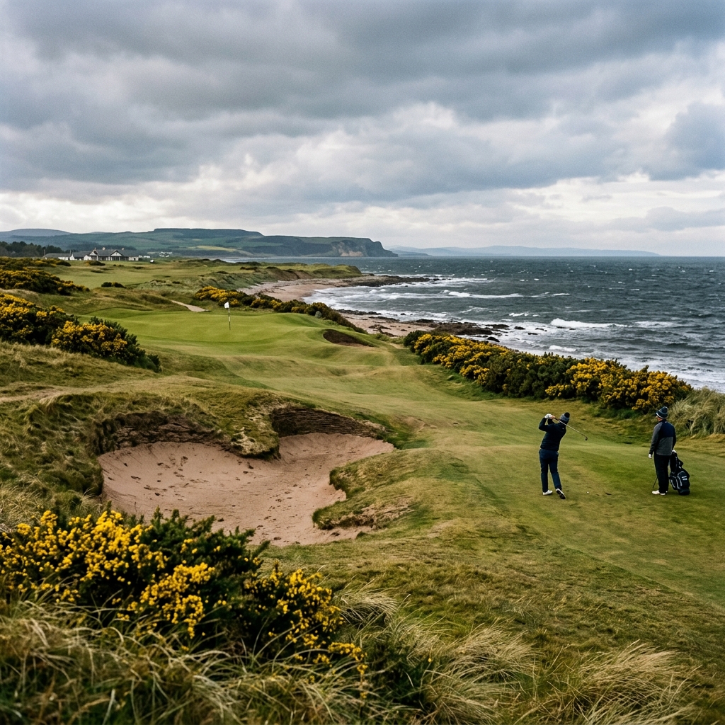 Castle Stuart and Moray Firth links in Scotland